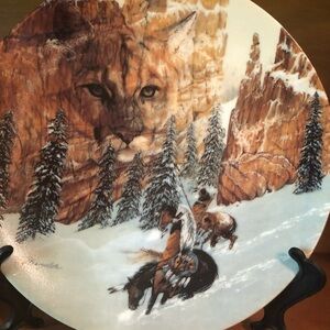 Canyon Of The Cat Decorative Plate